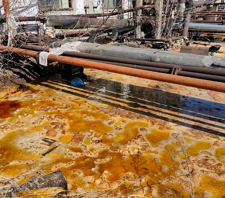 Виновный в разливе химических отходов в Дзержинской промзоне привлечен к ответственности